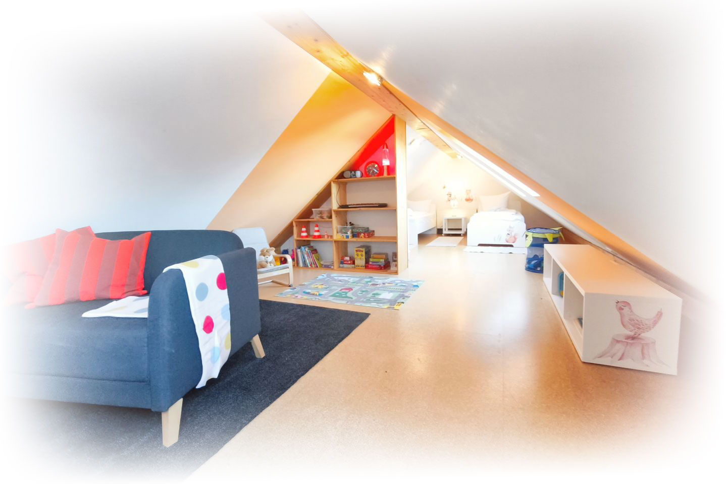 Kinderzimmer in der Ferienwohnung auf Usedom