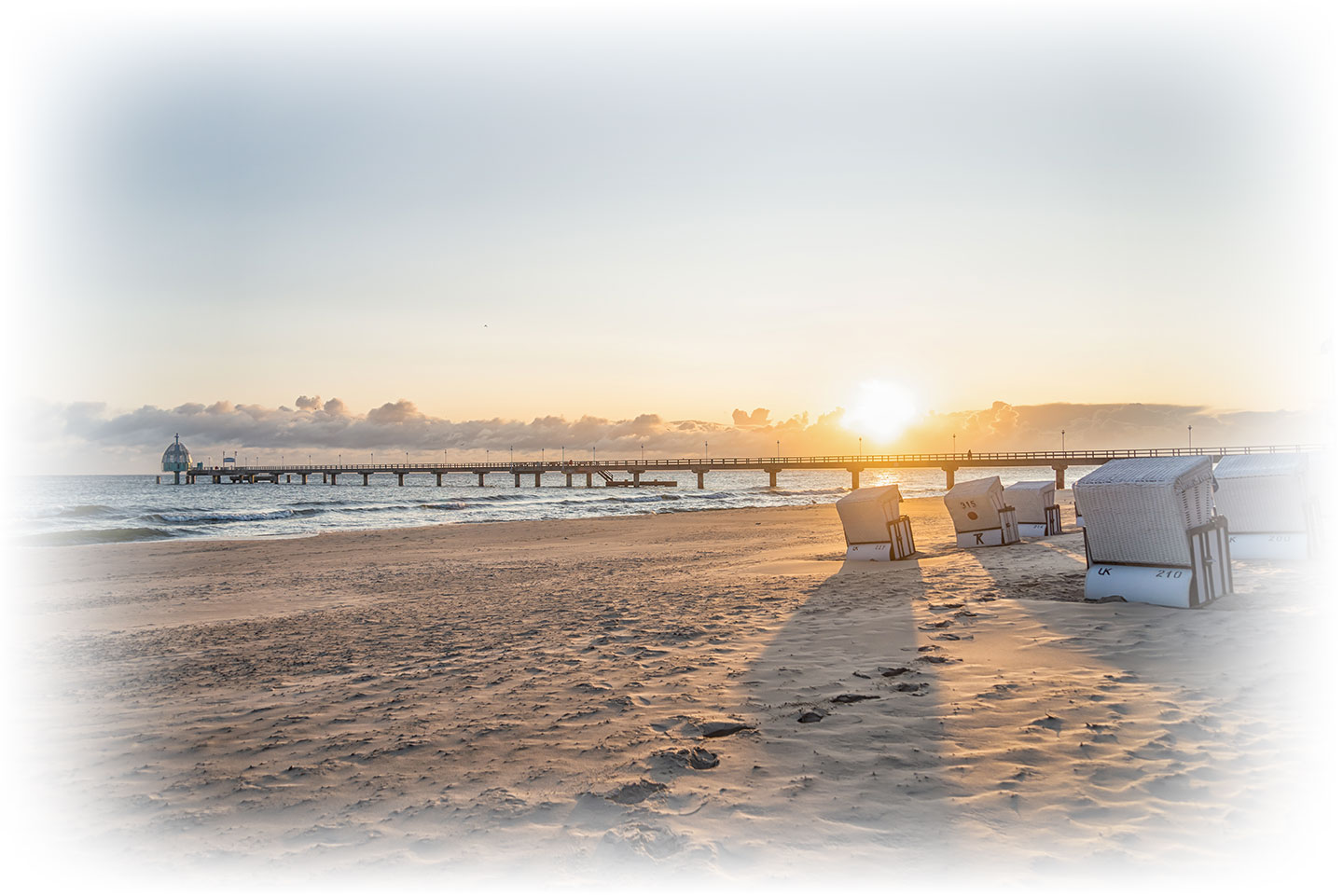 Strandkörbe auf Usedom